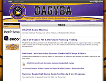 Tablet Screenshot of dagyba.com